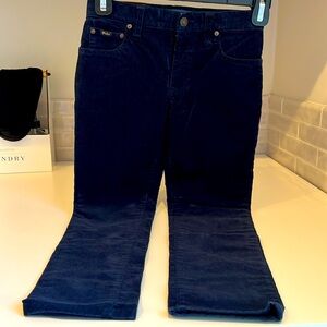 EUC! Polo, Ralph Lauren boys, blue corduroy pants.